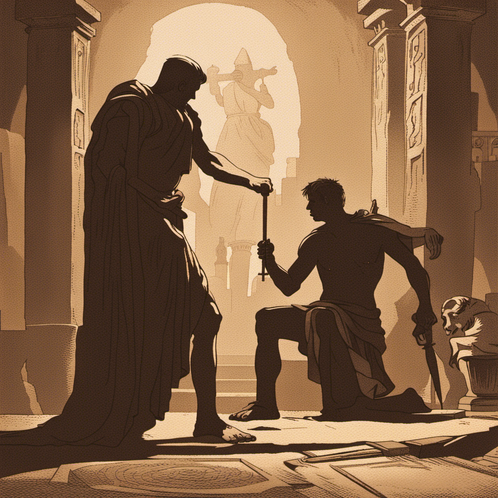 Cover Image for Majorian's Gruesome Demise Ordered by Ricimer, 461 AD Exposed!