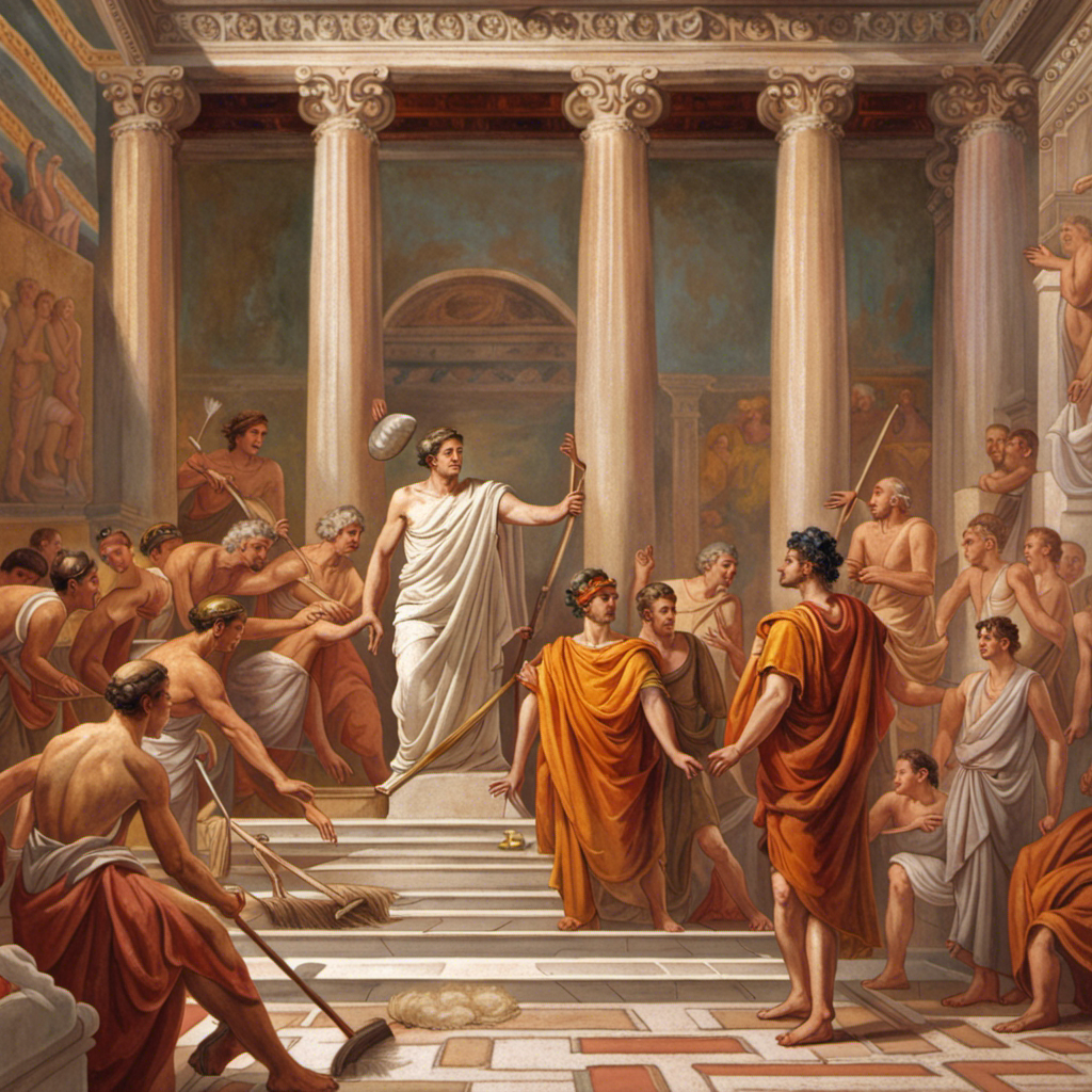 The Juicy Deets on the Emperor's "Spring Cleaning"